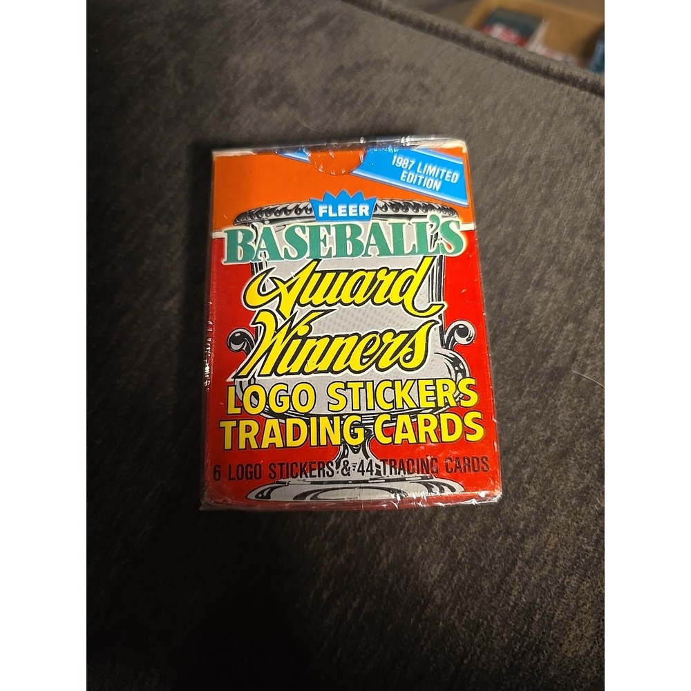 1987 Fleer Baseball's Award Winners Factory Sealed Set Limited Edition 44 Cards